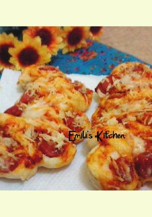 Foto resep Caterpillar Bread Bolognese