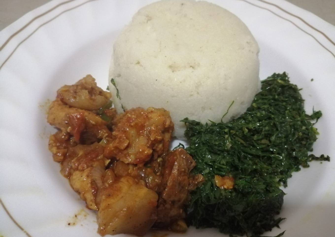 Wet fry pork