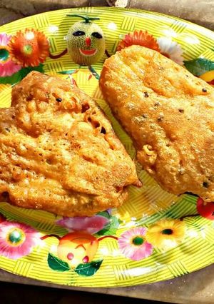 কুমড়ো ফুলের বড়া রেসিপির প্রধান ছবি
