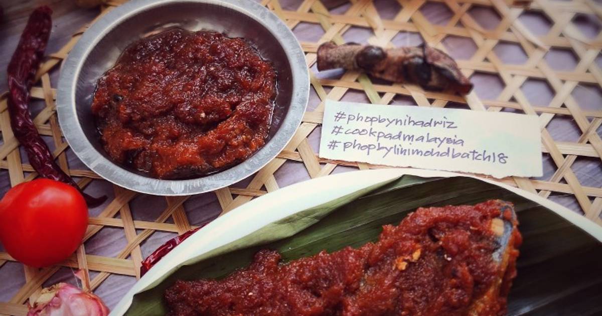 Resipi Sambal Ikan Aya (Tongkol) Terengganu # 