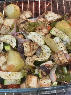 Una foto de Verduras al horno