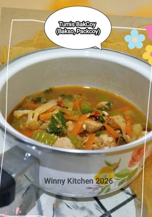 Foto resep Tumis Pakcoy (Bakso Pakcoy)