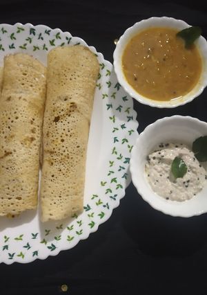 A picture of Masala Dosa.