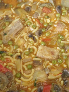 Una foto de Fideos a la cazuela