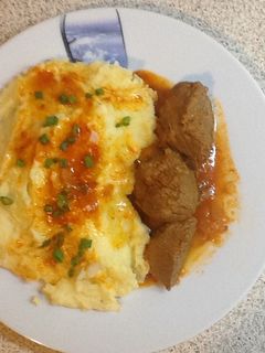 Φωτογραφία της συνταγής Μοσχαράκι κοκκινιστό με πουρέ!