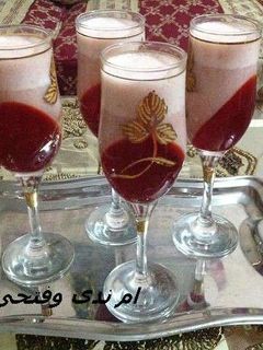 صورة لوصفة طريقة عمل عصير فراولة بالجيلي من قناة حنان الوراقى قناة متنوعة