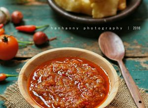 Foto resep Sambel Tomat Bawang Utk Cocolan Singkong Goreng