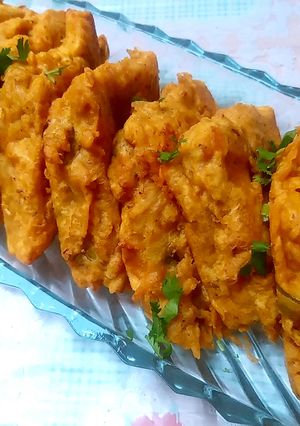 A picture of Bread pakora.