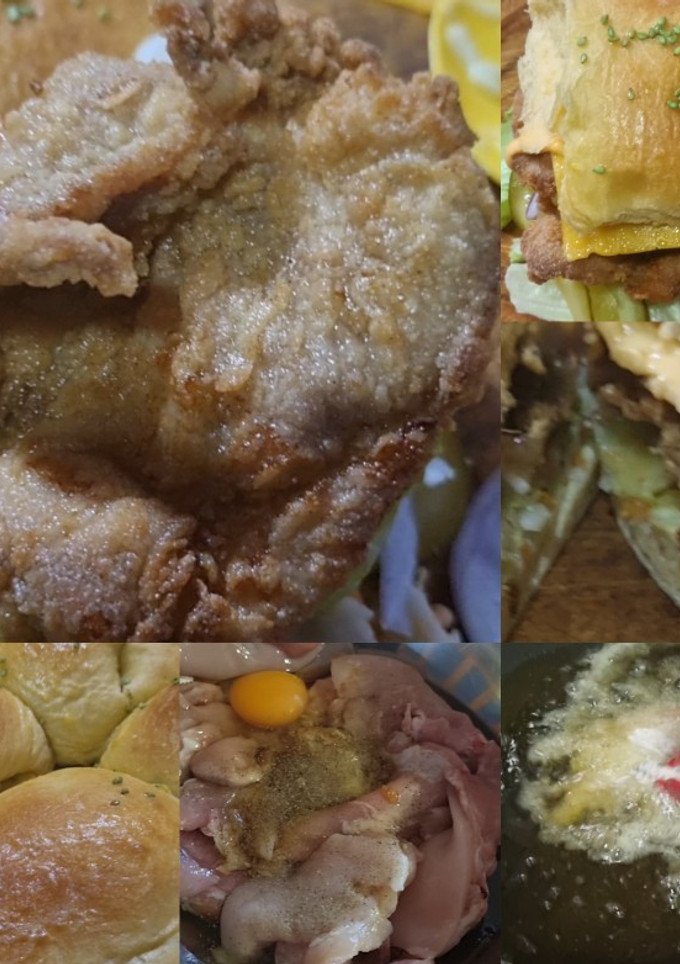 Una foto de Sándwich de pollo estilo KARAAGE