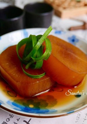 日式蘿蔔佃煮 的食譜成品照片