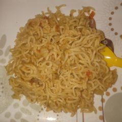 A picture of Masala maggi.