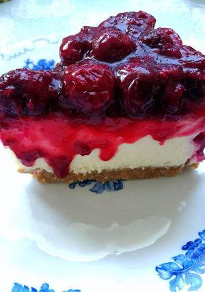 Parádés sajttorta recept fotója