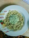 Fideo al pesto