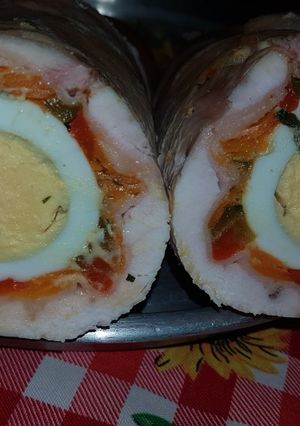 Una foto de Arrollado de pollo