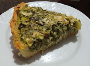 Una foto de Tarta de zucchini y zapallito