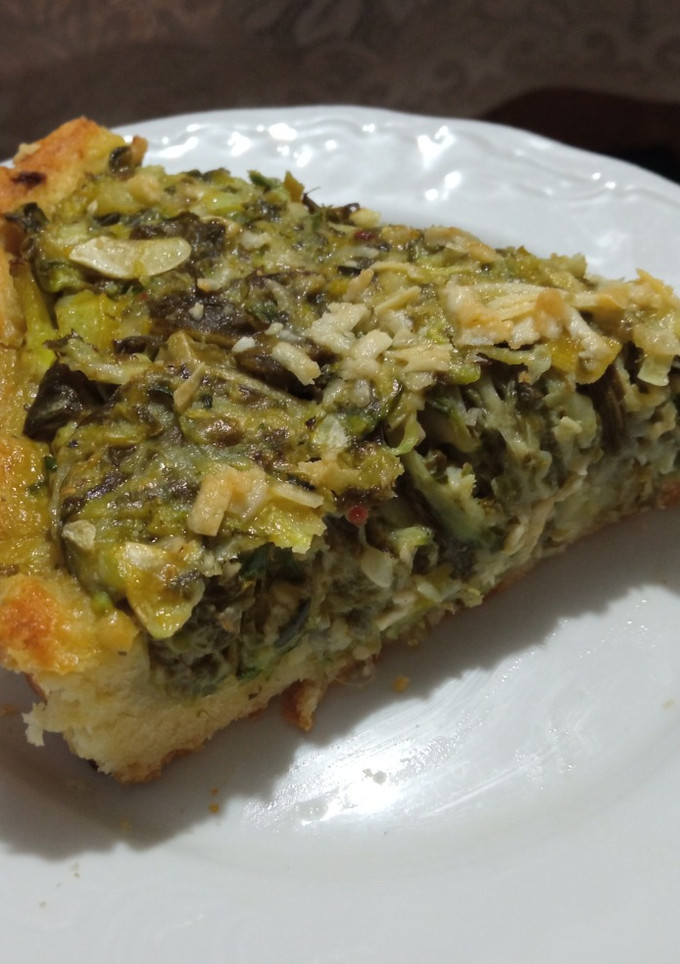 Una foto de Tarta de zucchini y zapallito