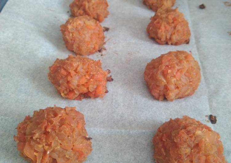 Albóndigas de verdura con cerveza al horno