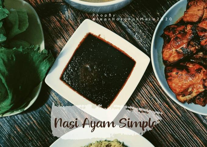 Nasi Ayam simple