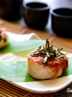 明太子烤山藥《氣炸鍋》 的食譜成品照片