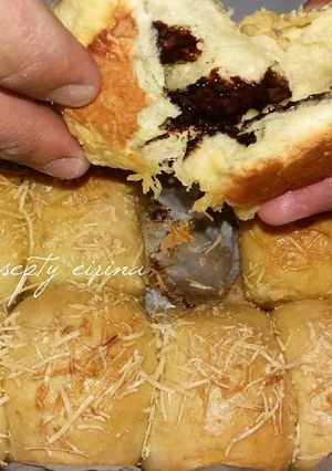 Foto resep Roti sobek coklat keju