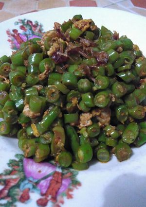 Foto resep Buncis orak arik telur