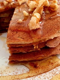 Φωτογραφία της συνταγής Pancakes από φαγόπυρο, βρώμη και μπανάνα χωρίς ζάχαρη Superfood