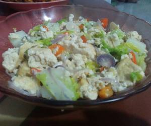 Resep Terbaik Orakarik Sawi Putih Tahu Nikmat Lezat