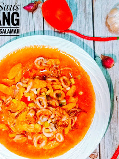 Foto resep Cumi Saus Padang