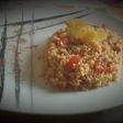 Cuscús dulce con pollo