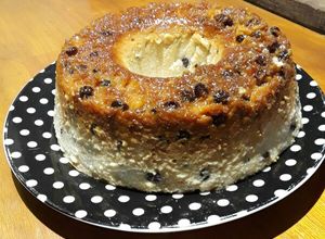 Una foto de Budín de pan