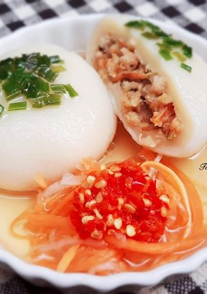 Hình của món BÁNH ít trần.