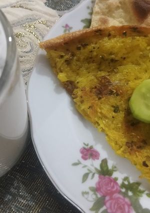 عکسی از دستور کوکو سیب‌زمینی