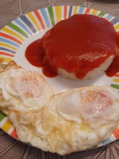 Una foto de Arroz a la cubana