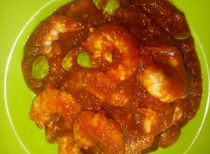 Foto resep Udang pedas manis nikmat