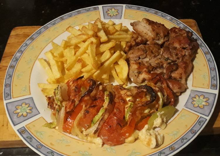 Verduras con nata gratinadas, la guarnición perfecta