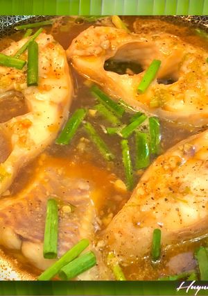 Hình của món Cá Điêu Hồng Kho.