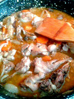Una foto de Conejo en escabeche