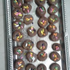 A picture of Leftover burfi chocolate.