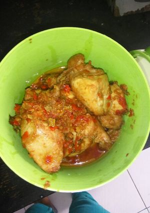 Foto resep Ayam bumbu rujak asam