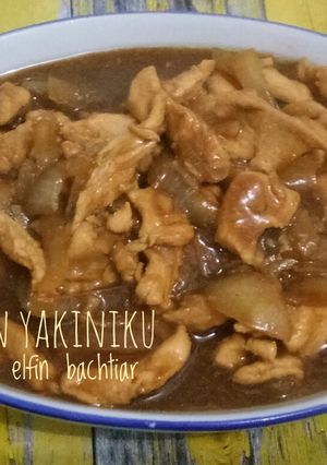 Foto resep Chicken yakiniku