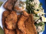 Filete de pescado empanizado