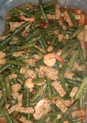 Foto resep Tumis atau kuah kacang,tempe