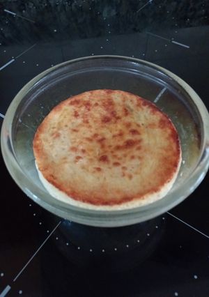 Una foto de Pudin de banana