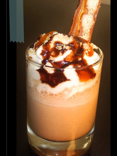Una foto de Frappuccino de caramelo🍯