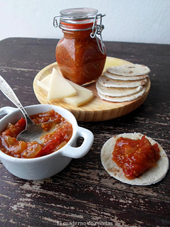 Una foto de Chutney de tomates cherrys