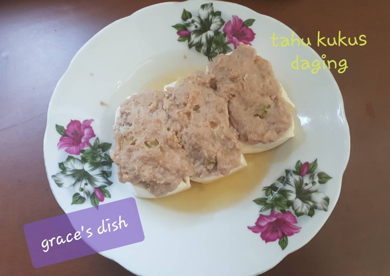 Tahu kukus daging