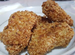 Hình của món Phi lê cá chiên giòn lowcarb.