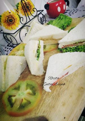 Gambar Sandwich telur mayo