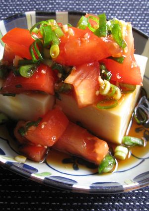 A picture of Chickpea Tofu.