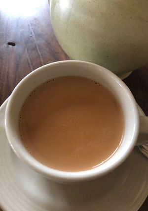 A picture of Nepalese-style chai tea.